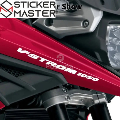 Suzuki V-Strom Sticker | DL 1050 Yan Grenaj Logo Decal Seti (20 cm) - Sticker Master