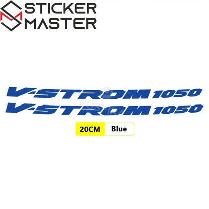 Suzuki V-Strom Sticker | DL 1050 Yan Grenaj Logo Decal Seti (20 cm) - Sticker Master