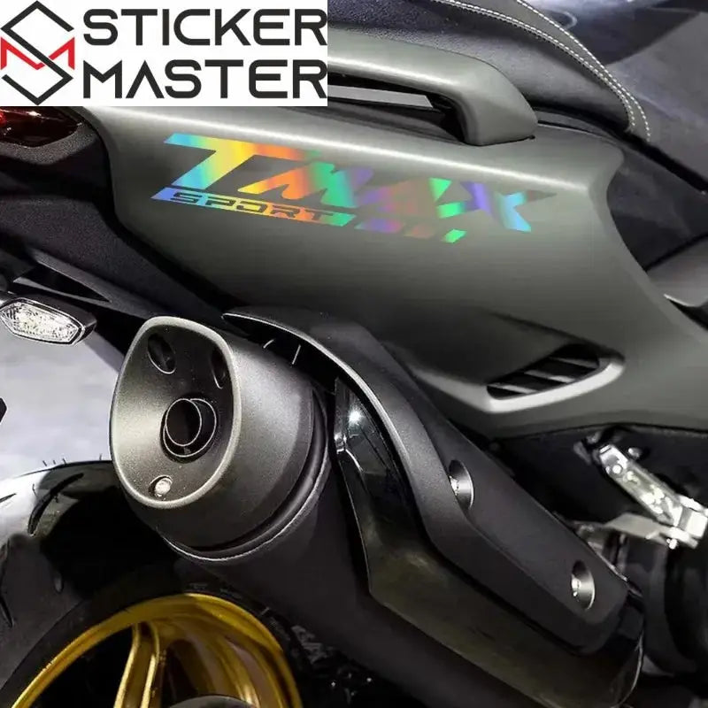 TMAX Sticker | Yamaha 500 530 560 İçin Sport Racing Yan Grenaj Decal (2 Adet) Sticker Master
