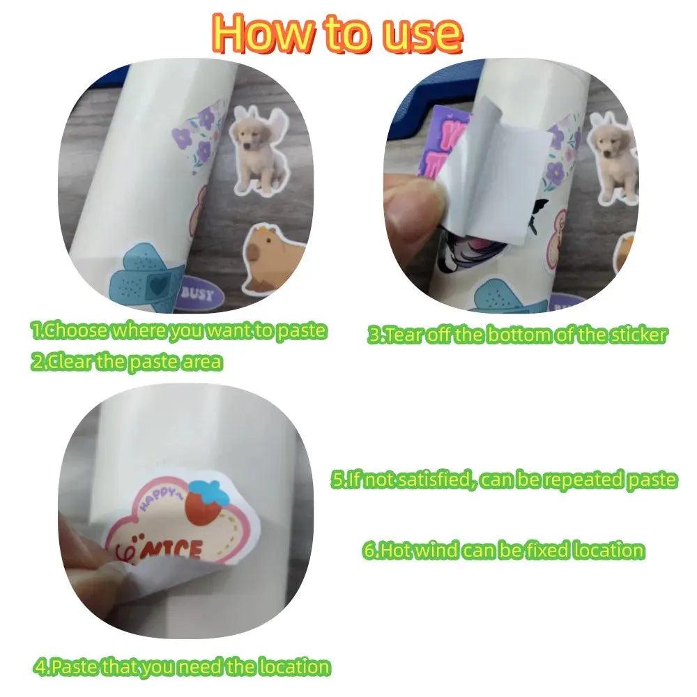 Sticker Master 50 adet Komik Karikatür Tarih Karakterleri Çıkartmalar Bagaj Dizüstü Gitar Telefon Bisiklet Su Geçirmez Graffiti Vinil Sticker Etiket - Sticker Master