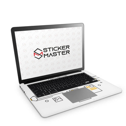 Sticker Master Designer Evrensel Sticker Dizüstü Bilgisayar Vinil Sticker Decal  12" 13" 13.3" 14" 15" 15.4" 15.6 inç Dizüstü Bilgisayar Çıkartma Koruyucu Macbook Asus Acer Hp Lenovo Huawei Dell İçin - Sticker Master