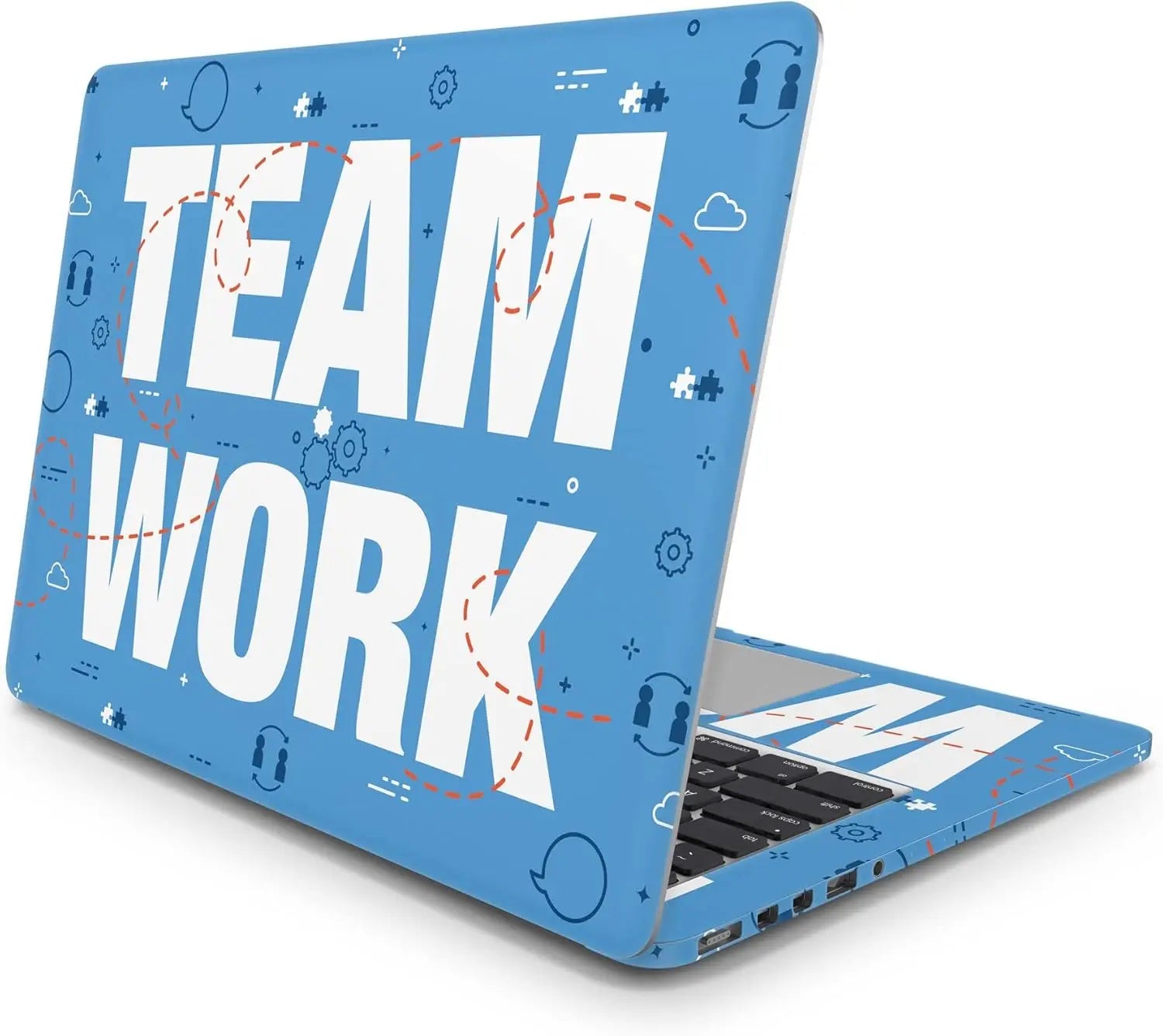 Sticker Master Team Work 2 Evrensel Sticker Dizüstü Bilgisayar Vinil Sticker Decal 12" 13" 13.3" 14" 15" 15.4" 15.6 inç Dizüstü Bilgisayar Çıkartma Koruyucu Macbook Asus Acer Hp Lenovo Huawei Dell İçin - Sticker Master
