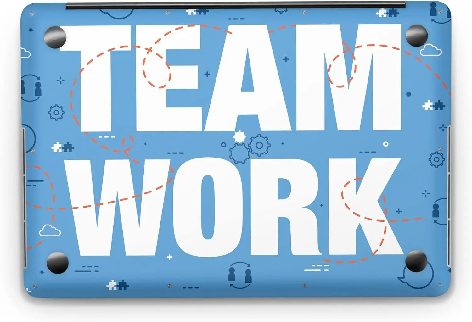 Sticker Master Team Work 2 Evrensel Sticker Dizüstü Bilgisayar Vinil Sticker Decal 12" 13" 13.3" 14" 15" 15.4" 15.6 inç Dizüstü Bilgisayar Çıkartma Koruyucu Macbook Asus Acer Hp Lenovo Huawei Dell İçin - Sticker Master