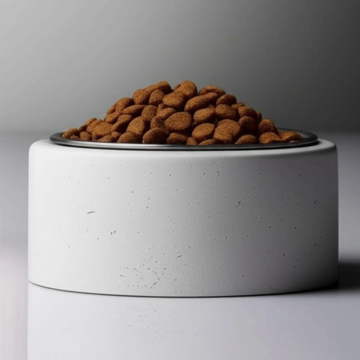 Sticker Master Beton Kedi ve Köpek Mama Kabı – Şık ve Dayanıklı Tasarım