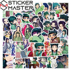 The Apothecary Diaries Sticker Seti | 60 Adet Maomao ve Jinshi Anime Decal Paketi