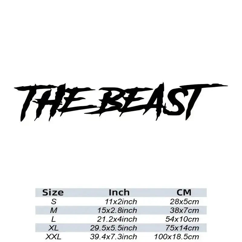 The Beast Özel Oto Araç Sticker | Sticker Master Sticker Master