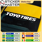 Toyo Tires Sticker Ön Arka Cam Yazısı 98 Cm | Sticker Master