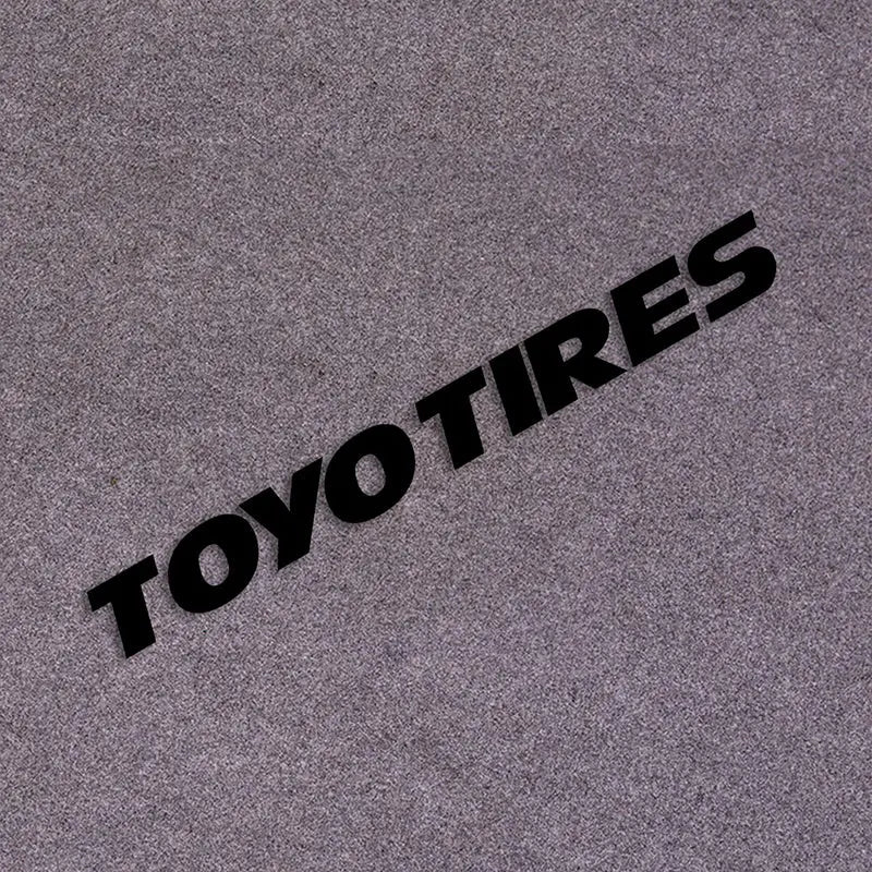 Toyo Tires Sticker Ön Arka Cam Yazısı 98 Cm | Sticker Master - Sticker Master