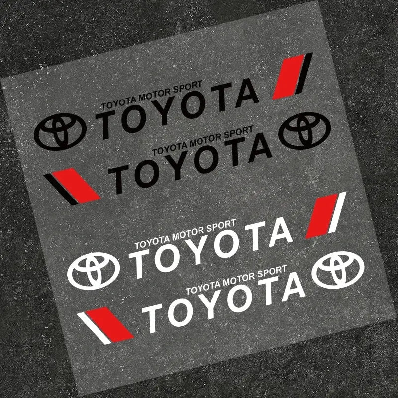 Toyota Motor Sport Sticker Yan Kapı Şeridi 75 Cm | Sticker Master - Sticker Master