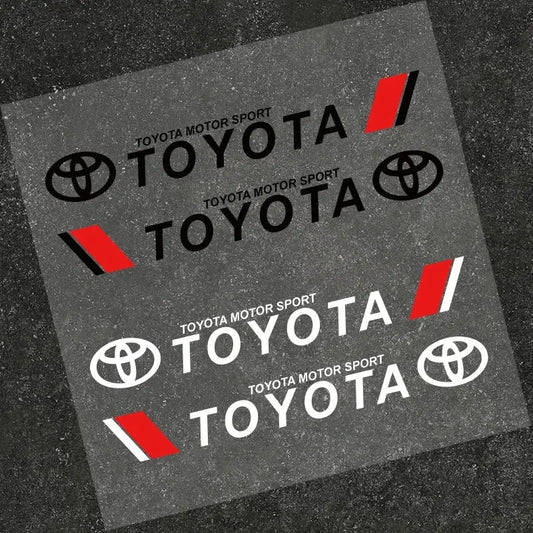 Toyota Motor Sport Sticker Yan Kapı Şeridi 75 Cm | Sticker Master - Sticker Master