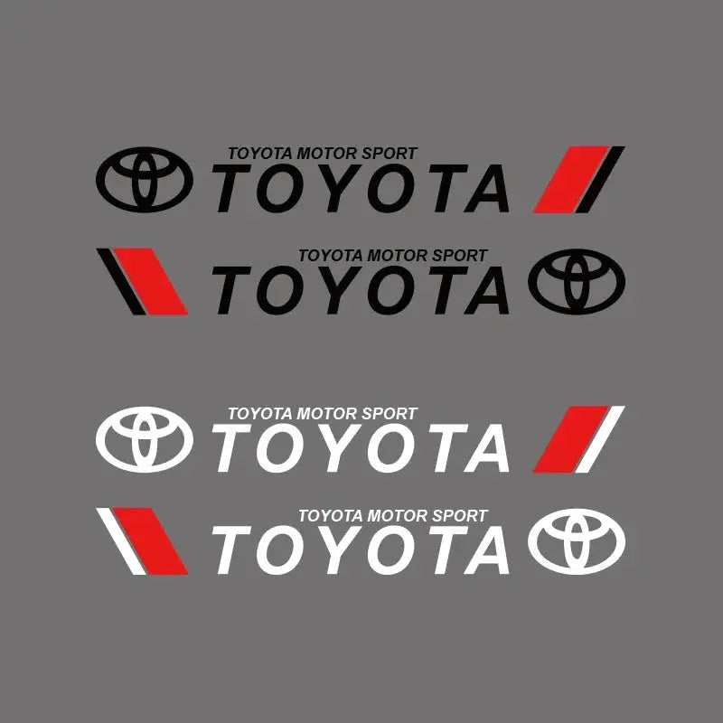 Toyota Motor Sport Sticker Yan Kapı Şeridi 75 Cm | Sticker Master - Sticker Master