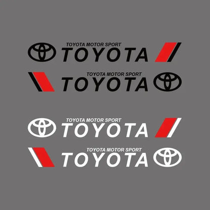 Toyota Motor Sport Sticker Yan Kapı Şeridi 75 Cm | Sticker Master - Sticker Master