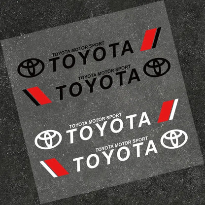 Toyota Motor Sport Sticker Yan Kapı Şeridi 75 Cm | Sticker Master - Sticker Master