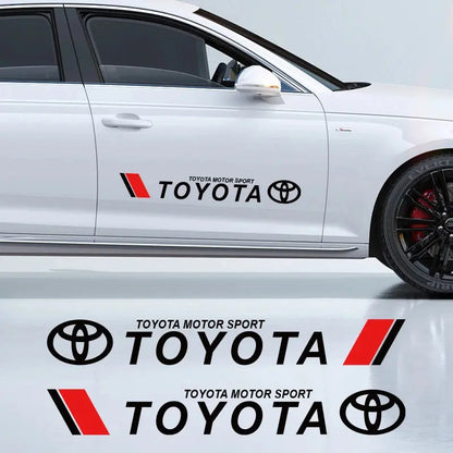 Toyota Motor Sport Sticker Yan Kapı Şeridi 75 Cm | Sticker Master - Sticker Master