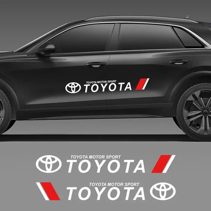Toyota Motor Sport Sticker Yan Kapı Şeridi 75 Cm | Sticker Master - Sticker Master