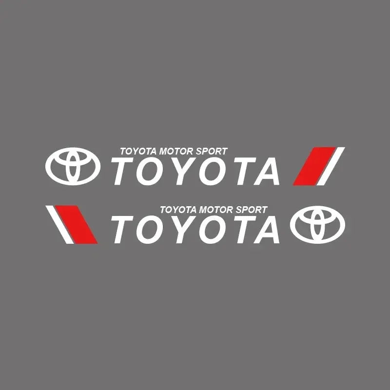 Toyota Motor Sport Sticker Yan Kapı Şeridi 75 Cm | Sticker Master - Sticker Master