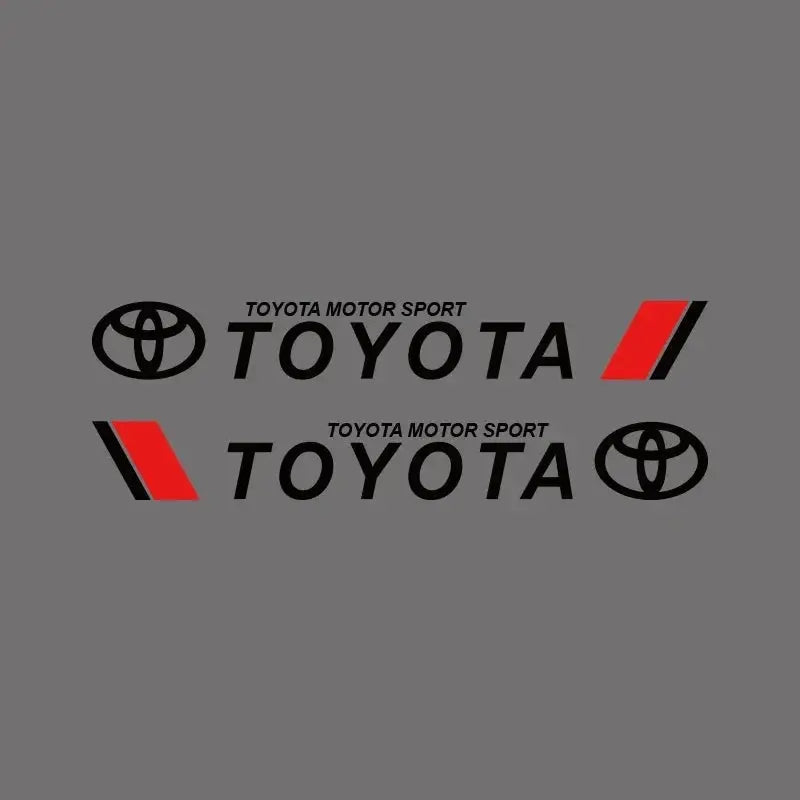 Toyota Motor Sport Sticker Yan Kapı Şeridi 75 Cm | Sticker Master - Sticker Master