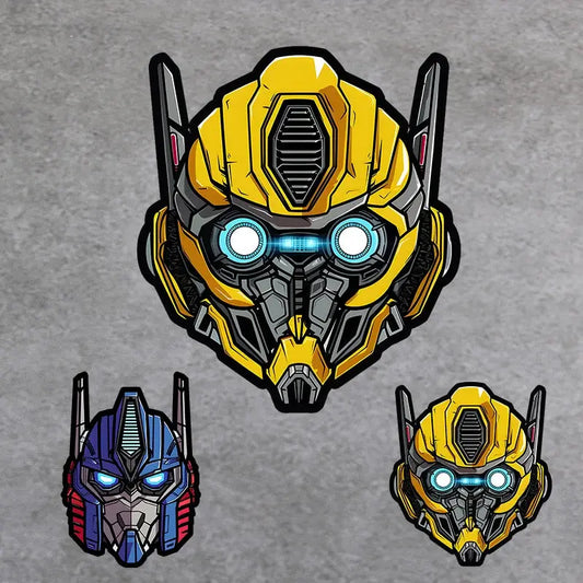 Transformers Araba Sticker | Optimus Prime ve Bumblebee Çizik Kapatıcı Kask ve Kaporta Decal Sticker Master
