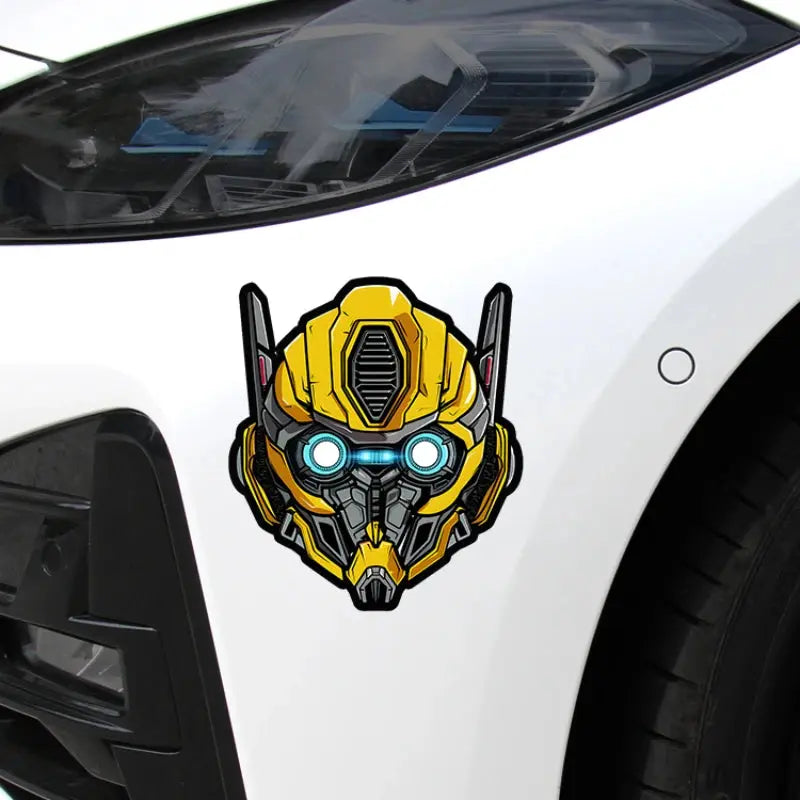 Transformers Araba Sticker | Optimus Prime ve Bumblebee Çizik Kapatıcı Kask ve Kaporta Decal Sticker Master