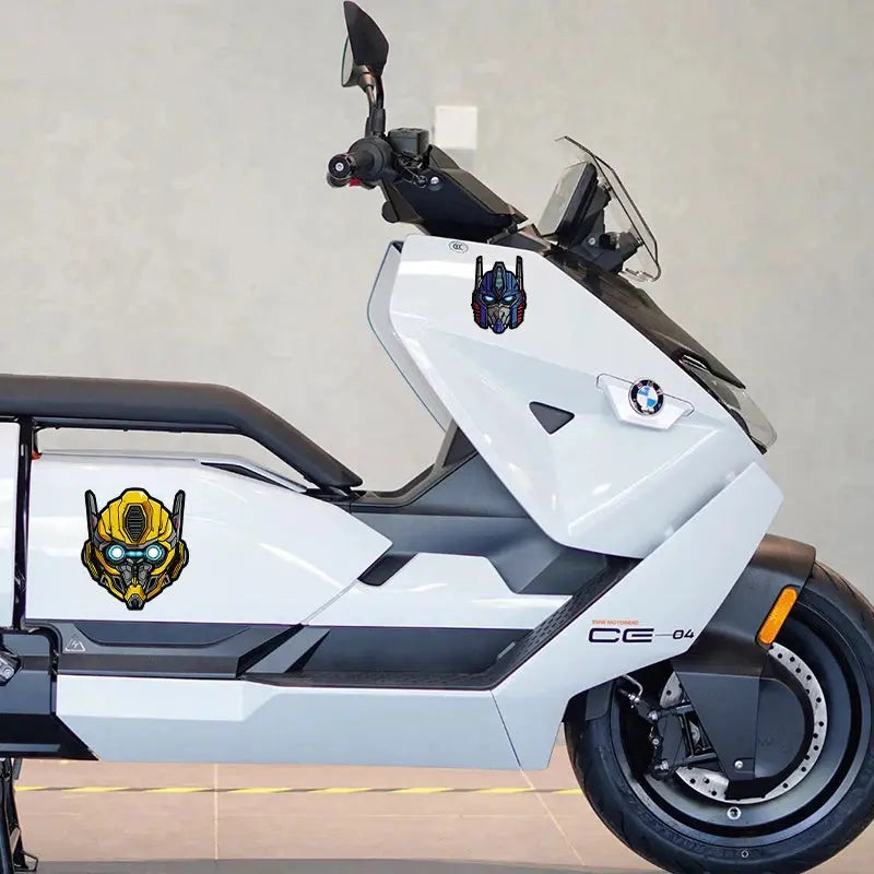 Transformers Araba Sticker | Optimus Prime ve Bumblebee Çizik Kapatıcı Kask ve Kaporta Decal Sticker Master