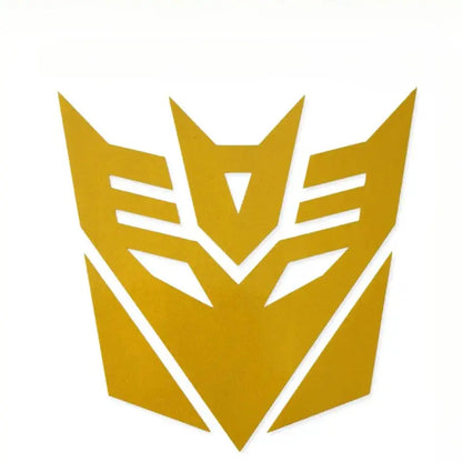 Transformers Sticker | Autobot ve Decepticon Suya Dayanıklı Kask ve Depo Logosu Sticker Master
