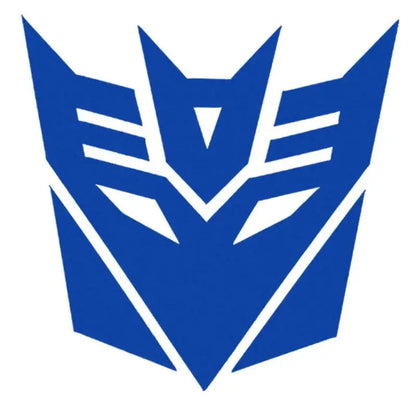Transformers Sticker | Autobot ve Decepticon Suya Dayanıklı Kask ve Depo Logosu Sticker Master