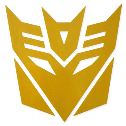 Transformers Sticker | Autobot ve Decepticon Suya Dayanıklı Kask ve Depo Logosu Sticker Master