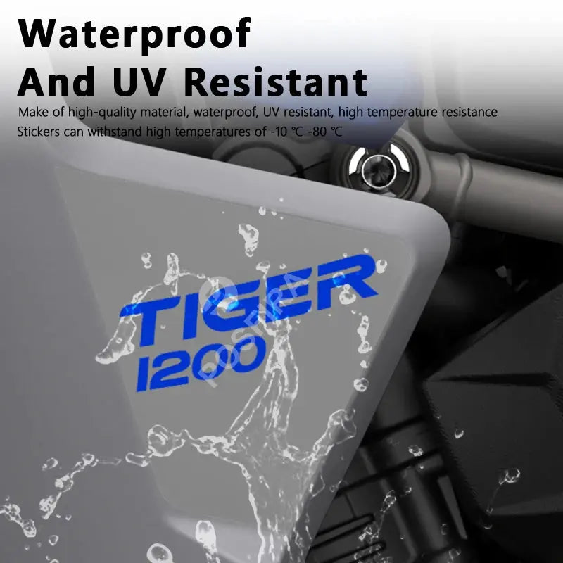 Triumph Tiger 1200 Sticker Seti Su Geçirmez | Sticker Master Sticker Master