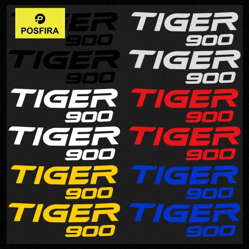 Triumph Tiger 900 Sticker GT Rally Pro Logo Seti | Sticker Master - Sticker Master