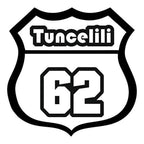 Sticker Master – Tuncelili 62 Sticker 12 cm | Memleket Gururunu Yansıtan Etiket