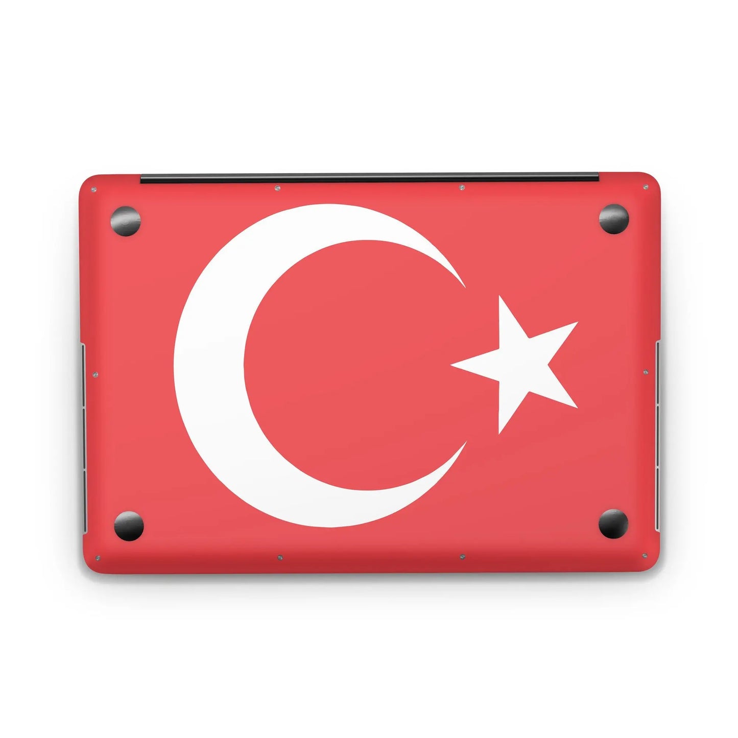 Sticker Master Türk Bayrağı Evrensel Sticker Dizüstü Bilgisayar Vinil Sticker Decal  12" 13" 13.3" 14" 15" 15.4" 15.6 inç Dizüstü Bilgisayar Çıkartma Koruyucu Macbook Asus Acer Hp Lenovo Huawei Dell İçin - Sticker Master