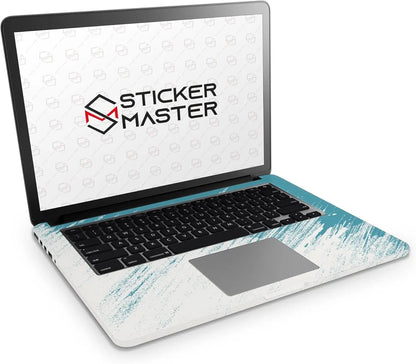 Sticker Master Grunge Paint Background Evrensel Sticker Dizüstü Bilgisayar Vinil Sticker Decal 12" 13" 13.3" 14" 15" 15.4" 15.6 inç Dizüstü Bilgisayar Çıkartma Koruyucu Macbook Asus Acer Hp Lenovo Huawei Dell İçin - Sticker Master