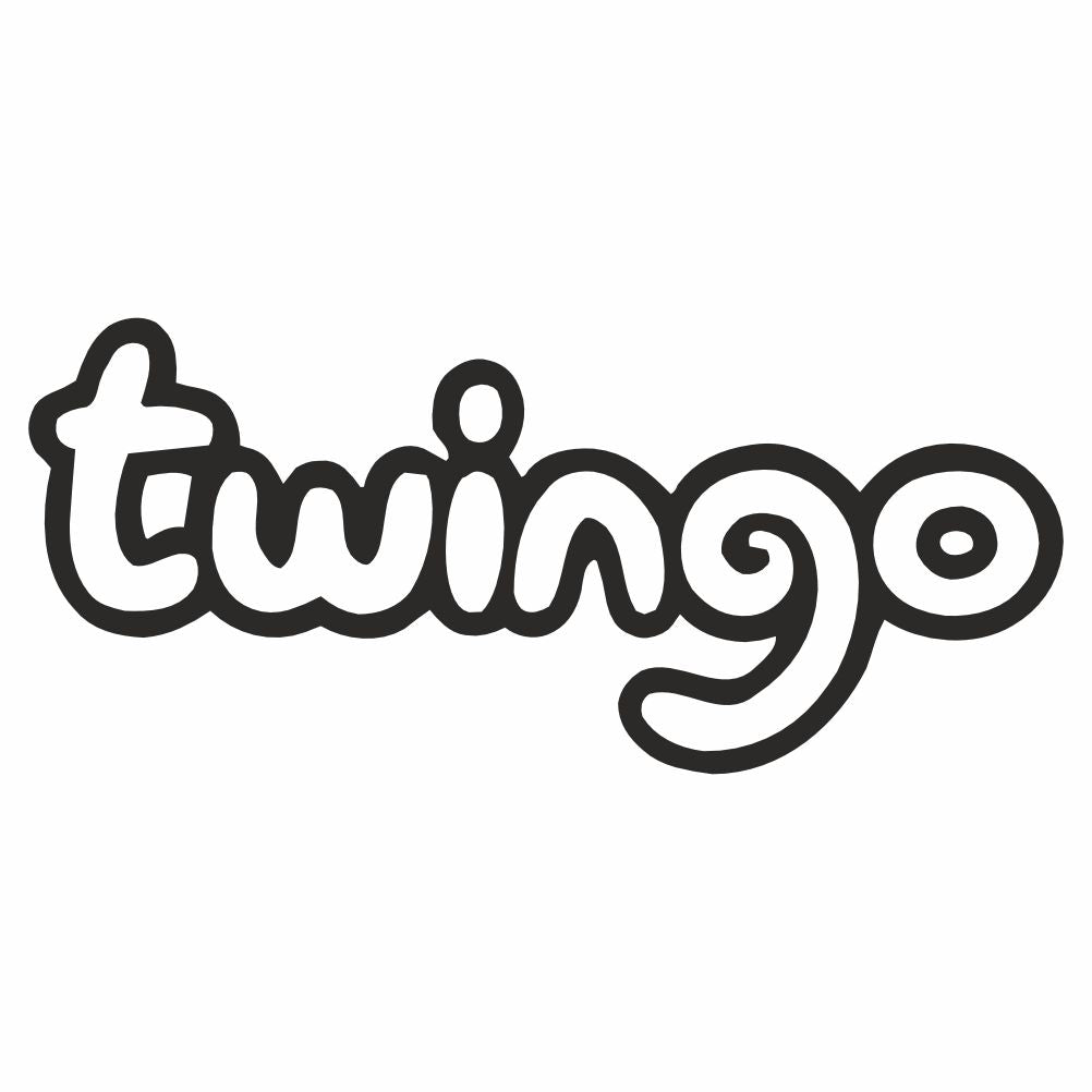 Sticker Master Twingo Sticker – Durable Vinyl Sticker (Car, Helmet, Laptop)