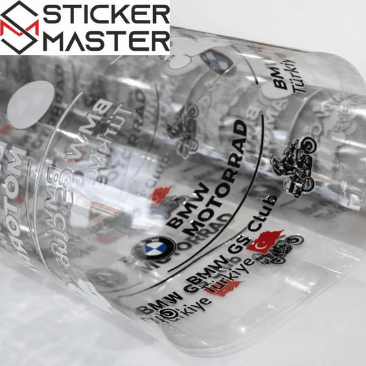 UV DTF Soğuk Etiket Baskı | Isı Pressiz 3D Kabartma Transfer Sticker - Sticker Master