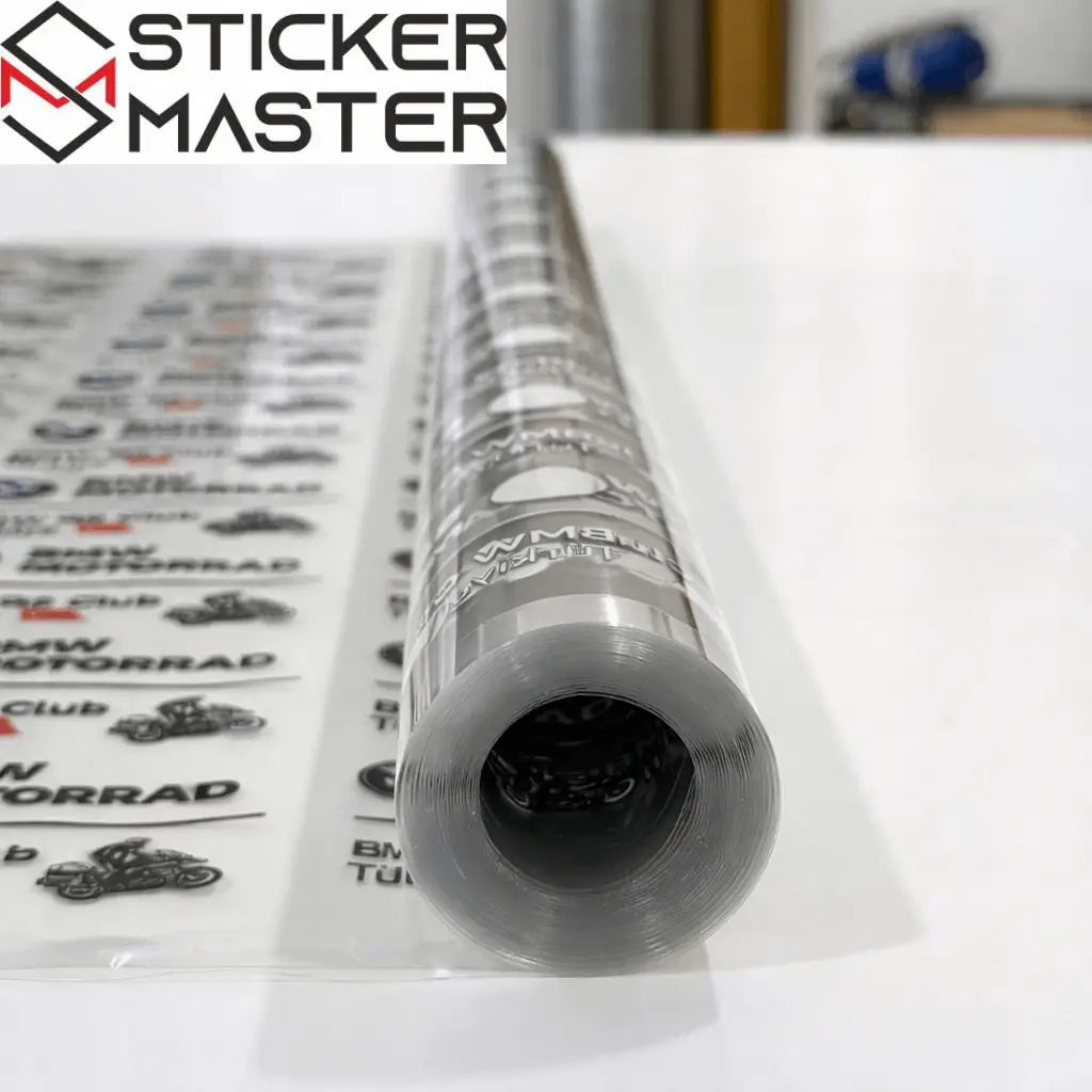 UV DTF Soğuk Etiket Baskı | Isı Pressiz 3D Kabartma Transfer Sticker - Sticker Master