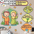 Üç Aylar ve Ramazan Sticker Seti | Eğitici Çocuk Odası Duvar Dekoru (25 Parça)