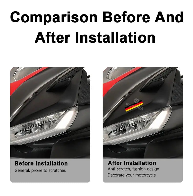 Ülke Bayrakları Sticker Seti Motosiklet Kask | Sticker Master - Sticker Master