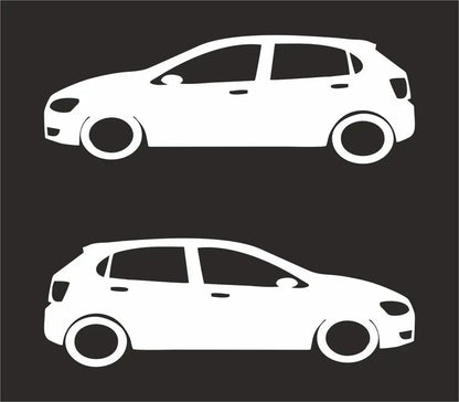 Sticker Master Vw Polo 6r Motor, Kask, Laptop, Araba, Oto Araç İçin Dayanıklı Etiket Decal