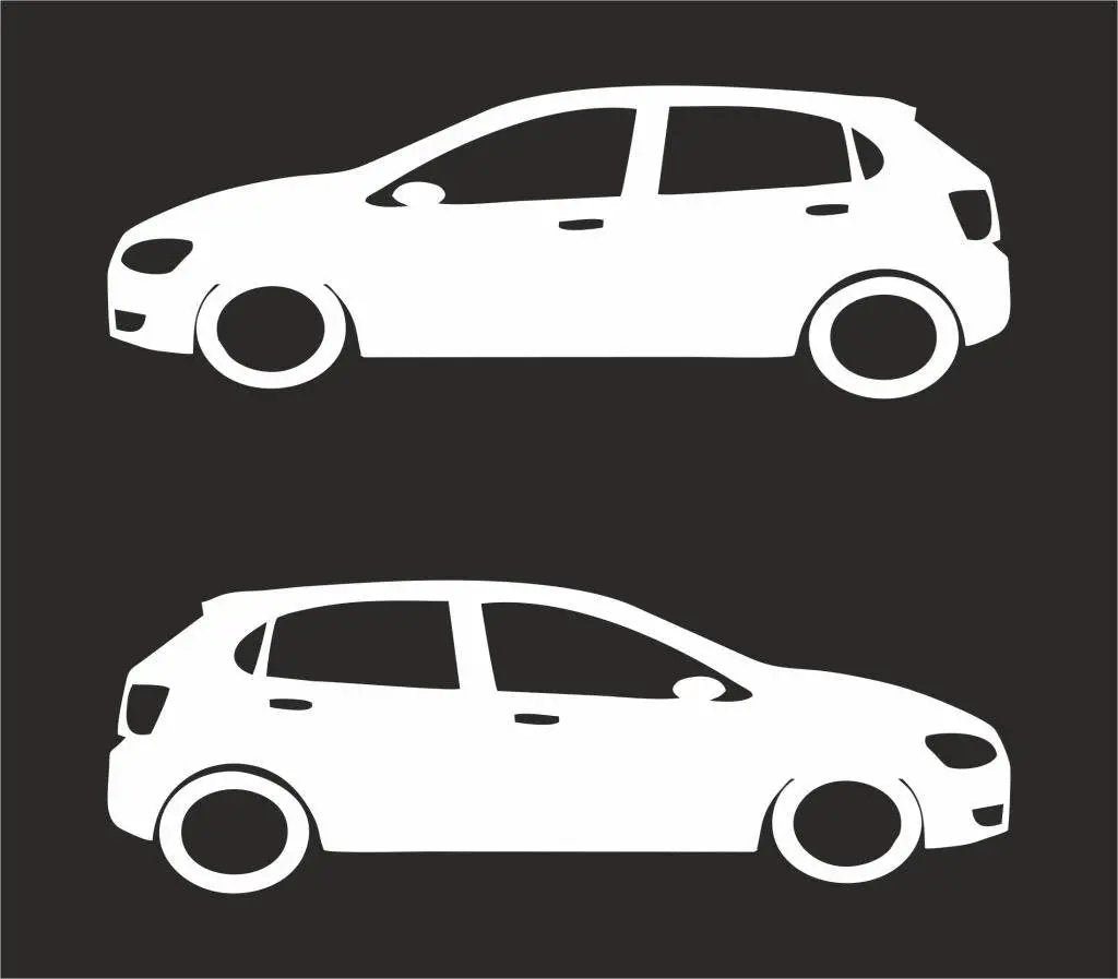 Sticker Master Vw Polo 6r Motor, Kask, Laptop, Araba, Oto Araç İçin Dayanıklı Etiket Decal