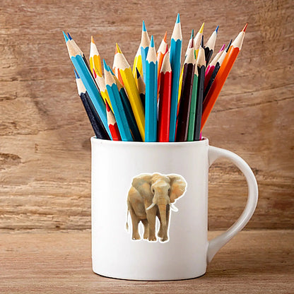 Vahşi Hayvan Sticker Suluboya Seti (50 Adet) | Sticker Master - Sticker Master