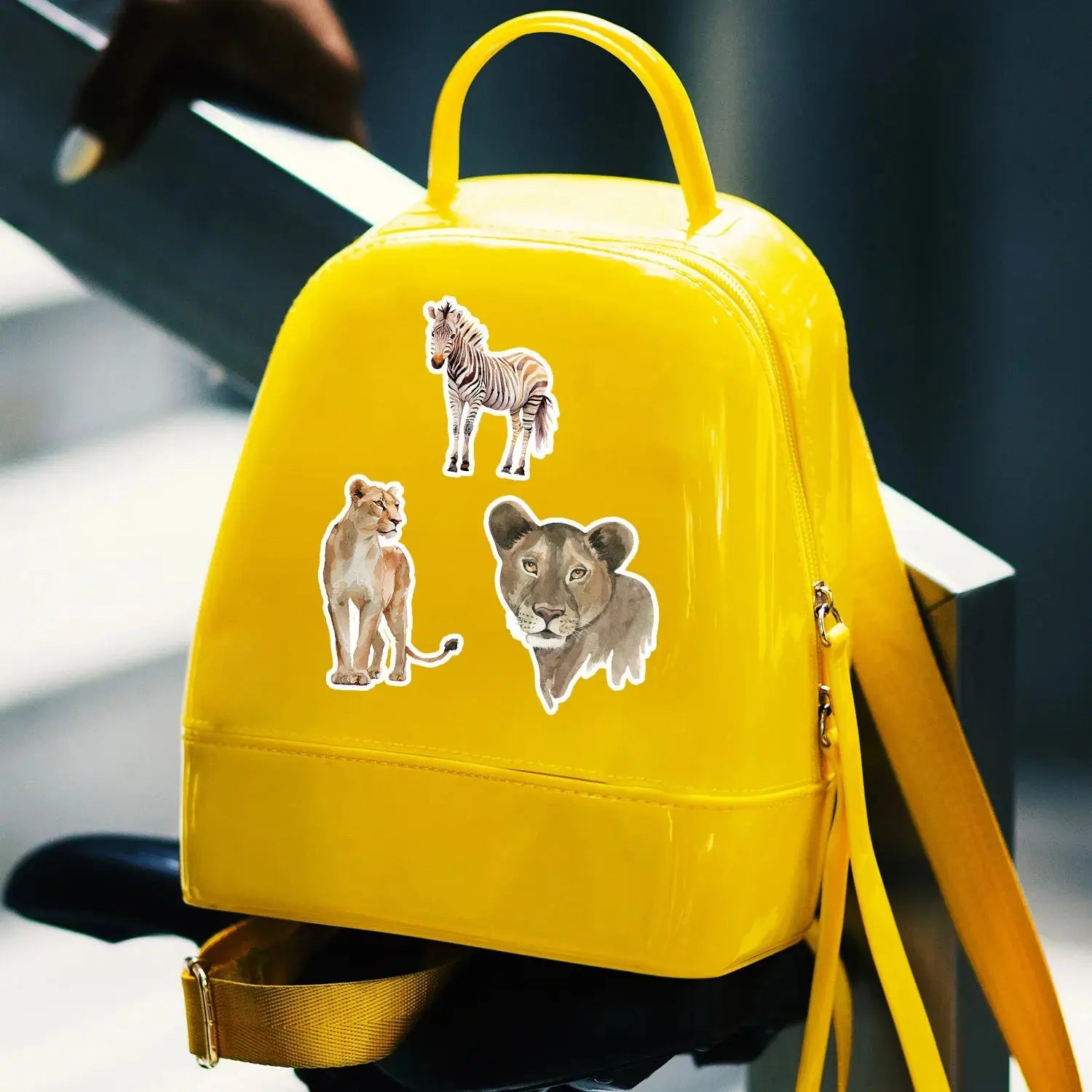 Vahşi Hayvan Sticker Suluboya Seti (50 Adet) | Sticker Master - Sticker Master