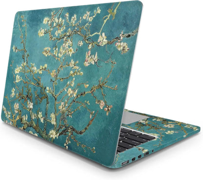 Sticker Master Van Gogh Almond Blossom Evrensel Sticker Dizüstü Bilgisayar Vinil Sticker Decal 12" 13" 13.3" 14" 15" 15.4" 15.6 inç Dizüstü Bilgisayar Çıkartma Koruyucu Macbook Asus Acer Hp Lenovo Huawei Dell İçin - Sticker Master