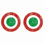 Sticker Master Vespa Eskitme Yan Grenaj Set Motor, Kask, Laptop, Araba, Oto Araç İçin Dayanıklı Etiket Decal 15 Cm