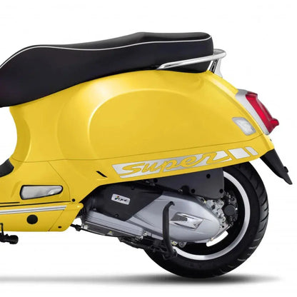 Vespa GTS Super Sticker | GTS ve GTV 250/300 Sport Yan Grenaj Yazısı Sticker Master