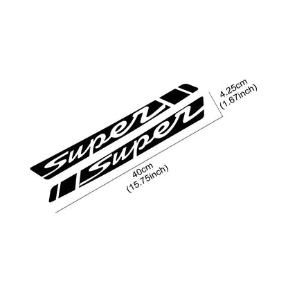 Vespa GTS Super Sticker | GTS ve GTV 250/300 Sport Yan Grenaj Yazısı Sticker Master