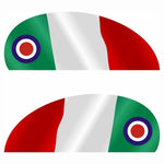 Vespa İtalyan Bayrağı Yan Kaporta Sticker | Sticker Master