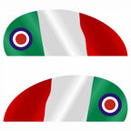 Vespa İtalyan Bayrağı Yan Kaporta Sticker | Sticker Master