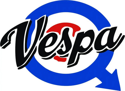 Sticker Master Vespa Sign Motor, Kask, Laptop, Araba, Oto Araç İçin Dayanıklı Etiket Decal 15 Cm