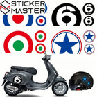 Vespa Sticker Modelleri | GTS, Sprint ve Primavera Uyumlu İtalyan Mod ve Yıldız Decal 125 150 200 250 300