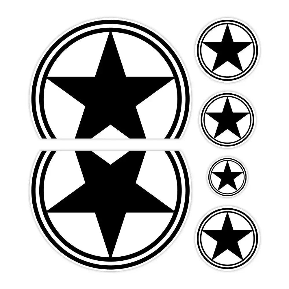 Vespa Sticker Modelleri | GTS, Sprint ve Primavera Uyumlu İtalyan Mod ve Yıldız Decal 125 150 200 250 300 Sticker Master